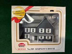Vintage HO Model Power Scale Simpsons House No. 589 - Picture 1 of 4