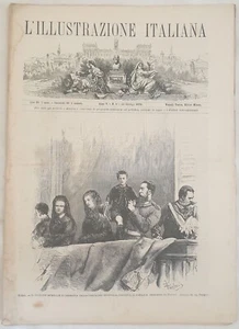 L’ILLUSTRAZIONE ITALIANA 10 FEBBRAIO 1878 PLEWNA MONTE ETA GRECIA COSTANTINOPOLI - Foto 1 di 2