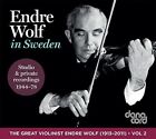 Mozart / Wolf / Webe - Endre Wolf In Sweden 1944-1978 [New Cd]