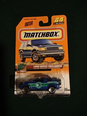 Matchbox 2000 Land Rover Freelander #64 Great Outdoors series 13 Canyon Park  - Image 1 of 4