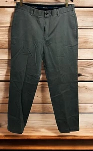 Pantalones Brooks Brothers Para Hombre 34x32 Gris Ventaja Chino Clark Oficina Ropa de Negocios - Imagen 1 de 5