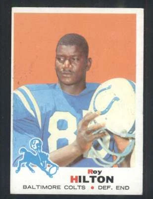 1969 Topps #160 Roy Hilton EX/EX+ Colts 51616  - Image 1 of 2