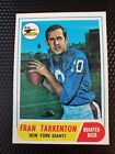 1968 Topps Football #161 Fran Tarkenton HOF (Giants) NICE VICKINGS