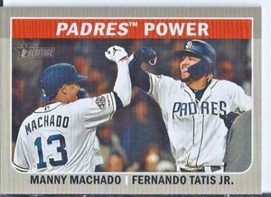 Fernando Tatis Jr. 2019 Topps Heritage High Numbers Padres Power - Picture 1 of 1