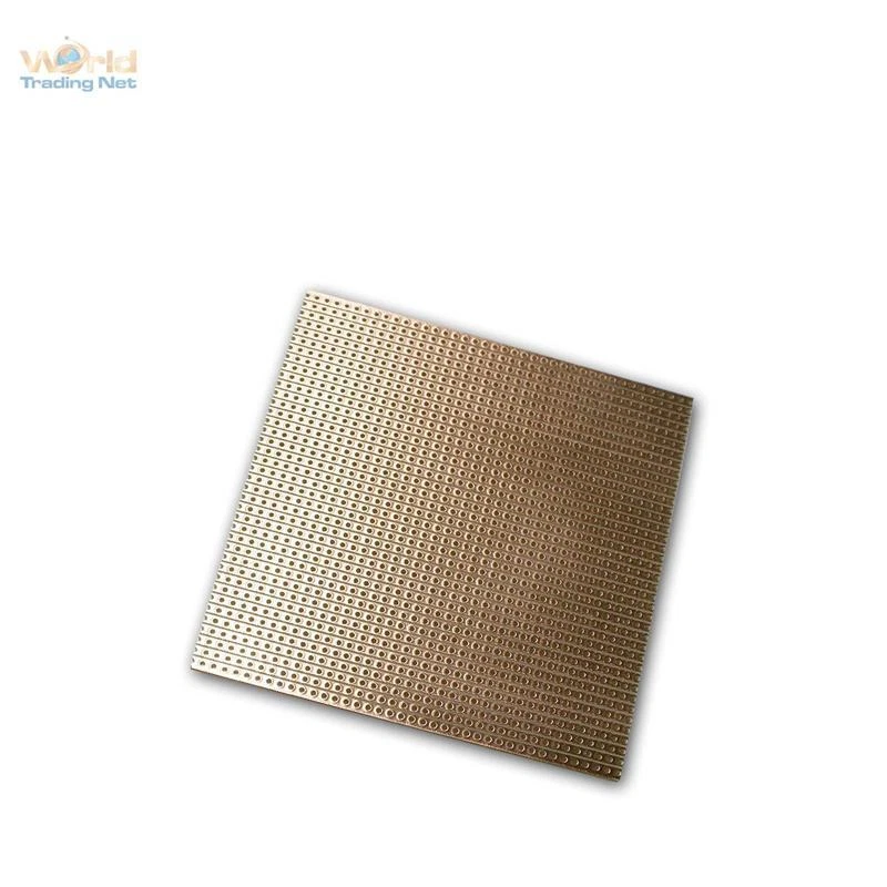 Platine 100x100 Mm Streifenrasterplatine Kupfer