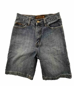 Paco Sport Cargo Jean Shorts Boys Size 8 Denim - Picture 1 of 8