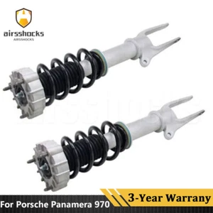 970 Pair Front Shock Absorber Strut Assembly W/EDC Struts For Porsche Panamera - Picture 1 of 6