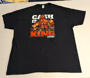 Cash Is King OVW T-Shirt Signed by Wrestler Mike "Cash Flo" Walden Size 2X-Large - Picture 1 of 12