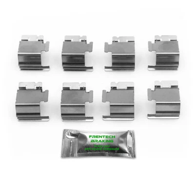 For Jaguar X-Type (2004-2009) Rear Brake Pad Fitting Kit Anti-Rattle Shims - Image 1 of 4
