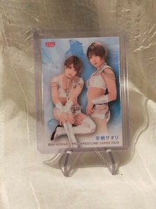 2024 Saori Anou BBM Womens Pro Wrestling Card  #10 Stardom - US Seller - Picture 1 of 2
