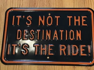 Harley-Davidson Road Sign By Ande Rooney Metal Tin 11.5 X 18 Weighs 3 Lb Last 1 - Picture 1 of 1