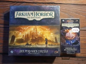 Arkham Horror Das Kartenspiel - Der Pfad nach Carcosa, + Mythos Pack 1, in Folie - Bild 1 von 4