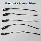 10 Durable Ground Wires Cable W/Alligator Clips for Tektronix Ulead Oscilloscope