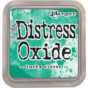 TIM HOLTZ DISTRESS OXIDE INK PAD ~LUCKY CLOVER LARGE 6 X 6cm INK PAD - Picture 1 of 2