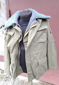 Oficial ruso soviético invierno chaqueta de campo afganka guerra de Afganistán talla 46-1 nuevo - Imagen 1 de 12
