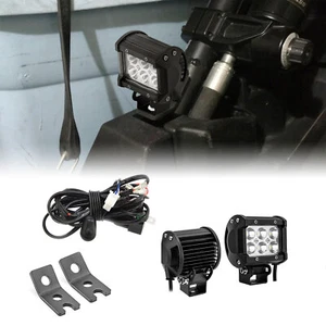 Fit Polaris RZR 900 1000 TURBO Rear Backup 18W LED Light Pod Reverse Bracket Kit - Picture 1 of 11