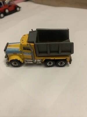 Camión de volteo vintage Matchbox Peterbilt - 1981/usado estado fundido a presión Foto 1 de 4