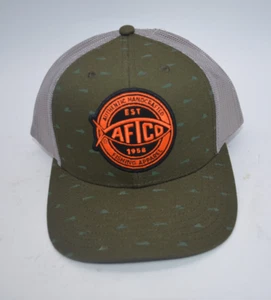 AFTCO heighten trucker snap back Cap hat Outdoor mesh New NWT - Picture 1 of 2