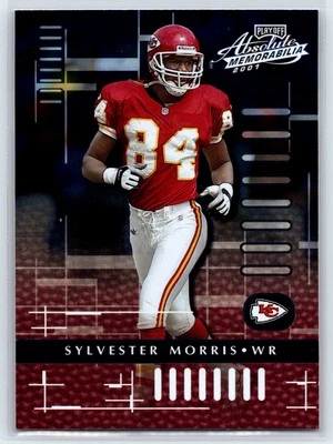 2001 Playoff Absolute Memorabilia Sylvester Morris Kansas City Chiefs #44 - Image 1 of 2
