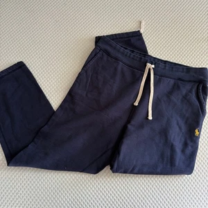 Polo Ralph Lauren Sweatpants Pants XL Navy Blue Comfy Cozy Straight Leg - Picture 1 of 6