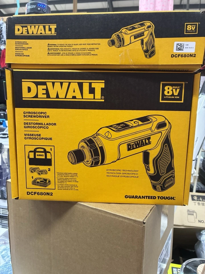 Destornillador giroscópico DEWALT DCF680N2 8V Max *NUEVO EN CAJA* Foto 1 de 1