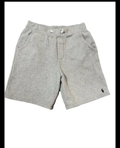 Polo Ralph Lauren Shorts Medium 10-12 Boys Youth Pockets Drawstring in Gray - Picture 1 of 12