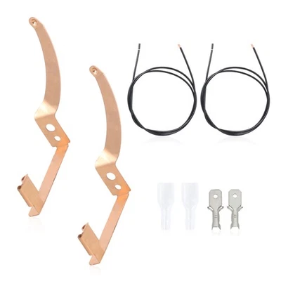 Conector de bocina de zapata de volante (2 piezas) para Honda CRX 1989 1990 1991 Foto 1 de 4