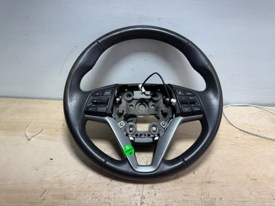 2016-2018 HYUNDAI TUCSON DRIVER STEERING WHEEL W/MULTIFUNCTION SWITCH OEM - Image 1 of 4