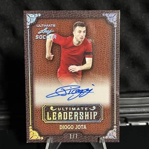 2022 Leaf Ultimate Leadership DIOGO JOTA Autograph Card 1/7 #L-DJ1 - Picture 1 of 3
