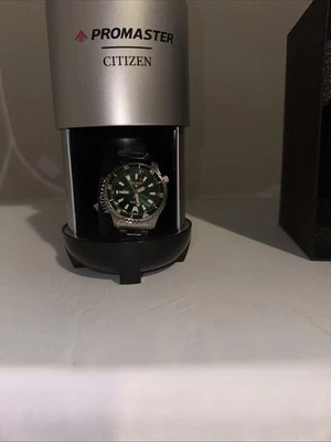 Citizen Men's Promaster Dive Automatic Green Dial Watch - NY0151-59X NEW - image 1 of 4