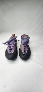 La Sportiva Mythos Purple Rock Climbing Shoe EU 40 EUC Outdoors Made In Italy - Picture 1 of 14