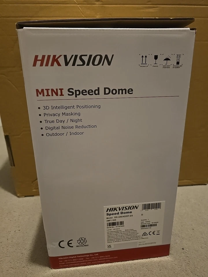 Hikvision Mini Speed Dome Ds-2ae4225t-d3 - Image 1 of 1