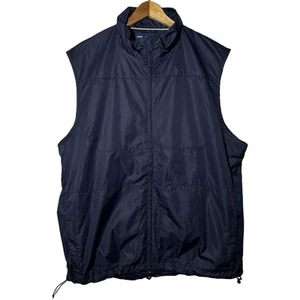 Vintage Polo Golf Ralph Lauren Weste Preppy klassisch bestickt marineblau Herren Gr. XL - Bild 1 von 8