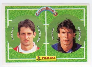 figurina CALCIO BIGLIE 97 PANINI NEW numero 27 CASTELLINI - CERVONE - Picture 1 of 1