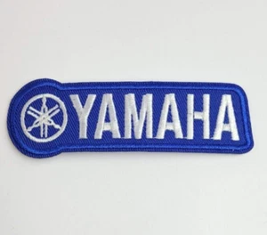 Yamaha Motorcycles USA Racing Patch Bügelflicken gestickter Aufnäher blau - Bild 1 von 3