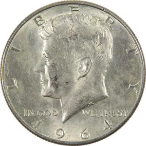 1964 D Kennedy Half Dollar Circulated Silver 50c Coin Collectible - Picture 1 of 4
