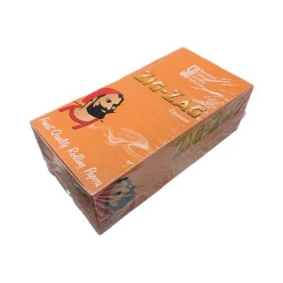 Box of ZIG ZAG Liquorice Papers, 50PK Per Box, 50 Leaves Per PK, FREE SHIPPING - image 1 of 3