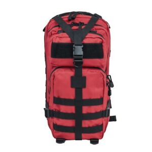 NcSTAR Heavy Duty Tactical MOLLE 24hr Hunting Trekking Rucksack Backpack Red