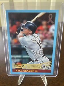 2018 Donruss Kyle Seager Father's Day Parallel 43/49 - Seattle Mariners
