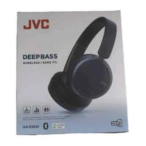 JVC Deep Bass HA-S36W Blue Wireless Bluetooth Headset *NEW* - Picture 1 of 2
