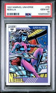 Marvel Universe Nebula #78 1991 PSA 10 gemas como nuevo - Imagen 1 de 2