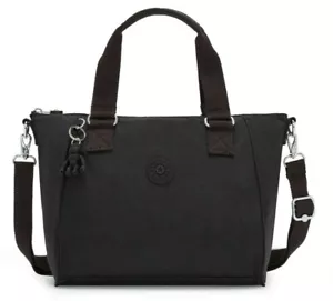 Kipling AMIEL Medium Handbag - Black Noir RRP £73 - Picture 1 of 5