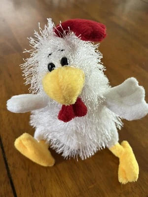 Webkinz Lil Kinz Chicken HS205 plush Stuffed Toy 8" - Image 1 of 3