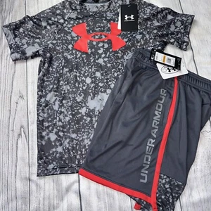 Under Armour Youth Boys Castelrock Outfit Set NEW - Picture 1 of 1
