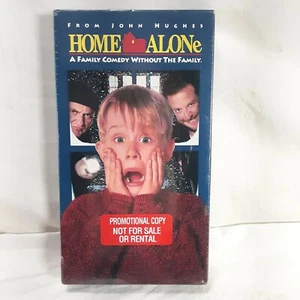 HOME ALONE VHS - RARE SEALED PROMOTIONAL COPY - NOT FOR SALE OR RENTAL - Picture 1 of 7
