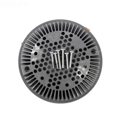 Pool Main Drain Cover Anti Vortex, 8" Diameter Round, Dark Gray WGX1048 - Image 1 of 2