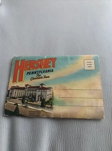Vintage Hershey PA "The Chocolate Town" Souvenir Postcard Booklet - Picture 1 of 6