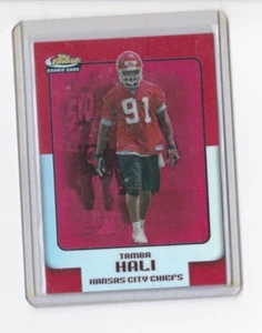 TAMBA HALI 2006 TOPPS FINEST REFRACTOR PARALLEL ROOKIE-SERIAL #'D/399 - VERSANDKOSTENFREI - Bild 1 von 24