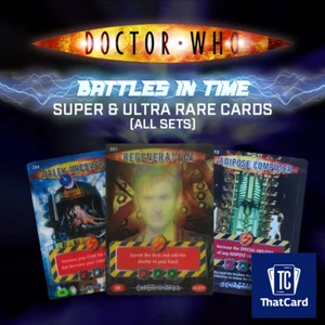 Dr Doctor Who Battles in Time SUPER UND ULTRA RARE Karten - ALLE SETS - RESTOCKS! - Bild 1 von 76