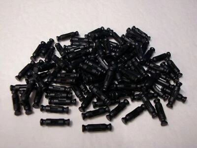 Lote de 100 BARRAS MICRO KNEX NEGRAS .5" Mini K'nex Piezas/Piezas Foto 1 de 2